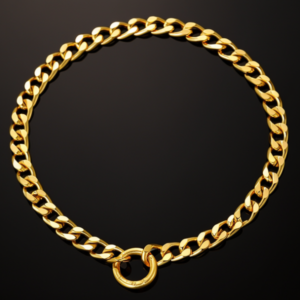 大黄金链子图片