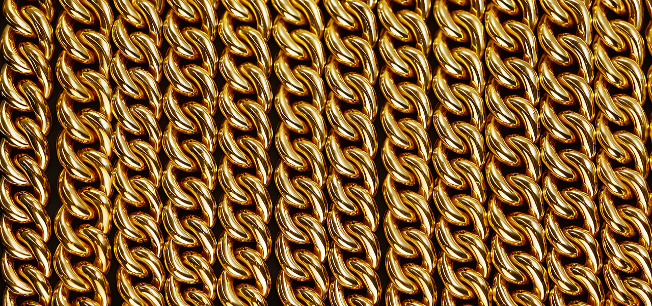 金项链粗的图片