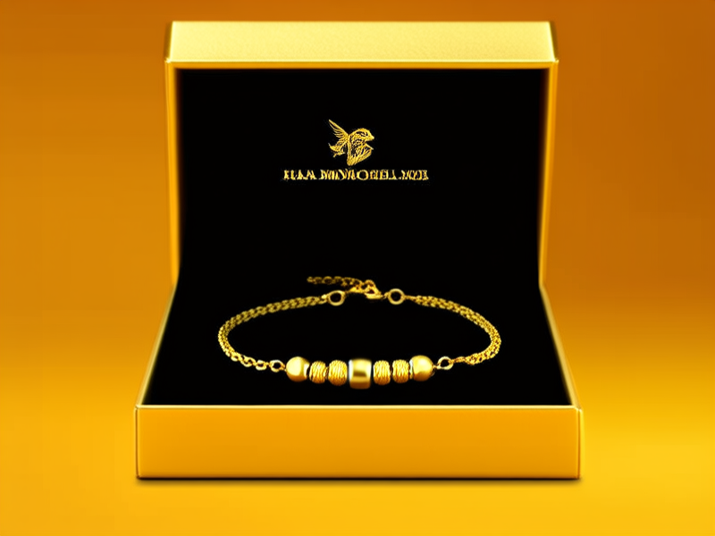 黄金手链盒子图片