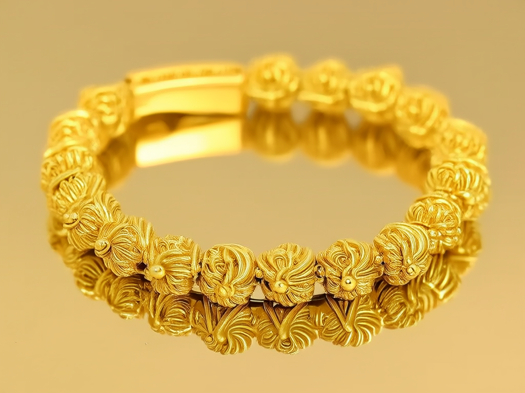 黄金款式图片手链