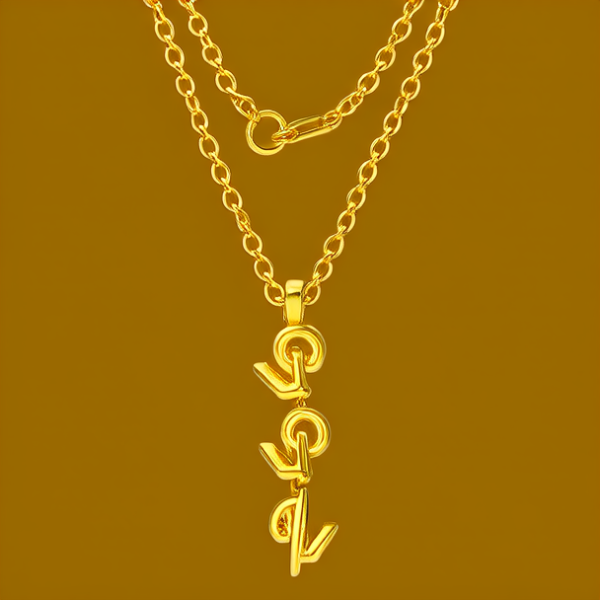 黄金项链链形图片