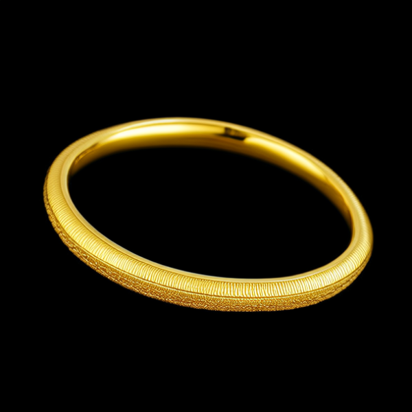 金手镯的真实图片