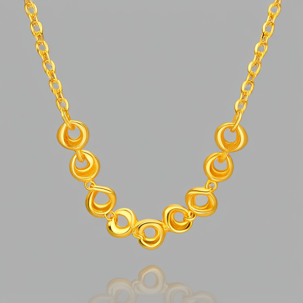 金项链的图片真实