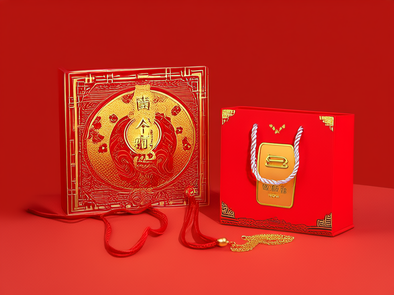 金项链包装盒图片