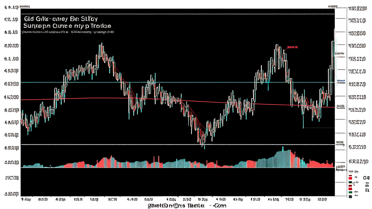 黄金价格波动曲线图