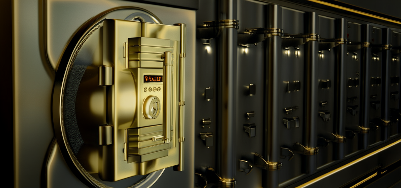 保险柜金条真实图片