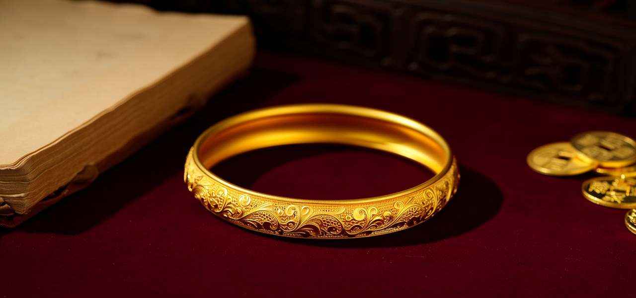 黄金手镯报价及图片