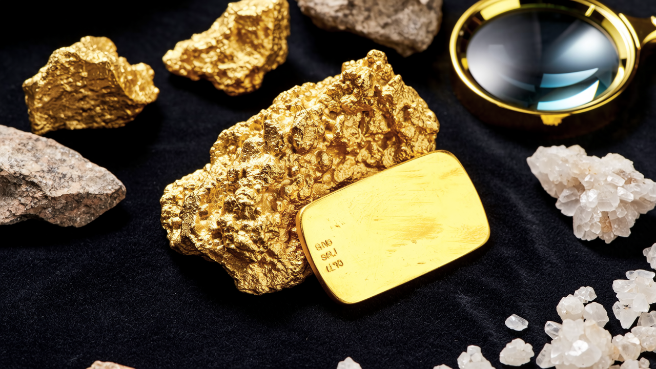 越南沙金和黄金图片对比