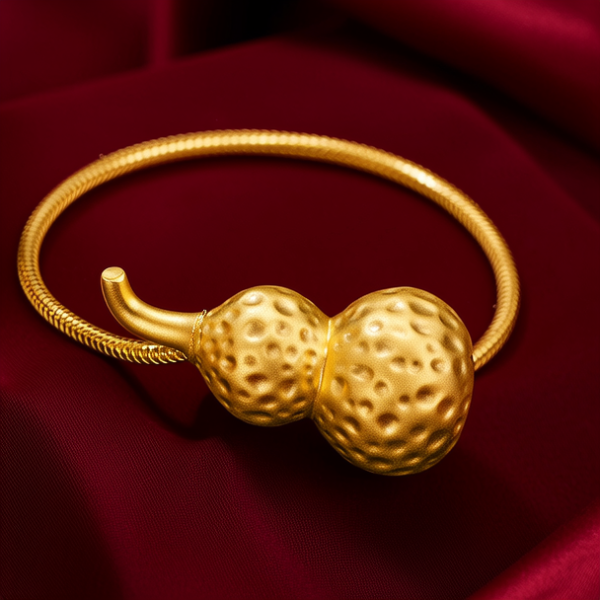 黄金葫芦手链图片大全