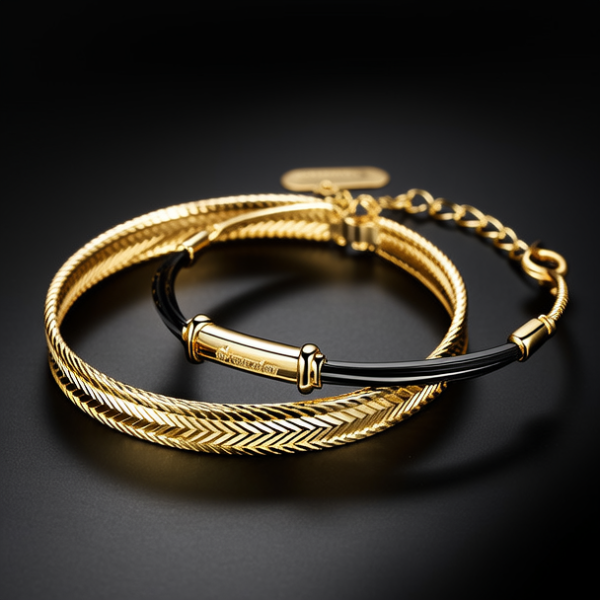 黄金手链男款图片大全