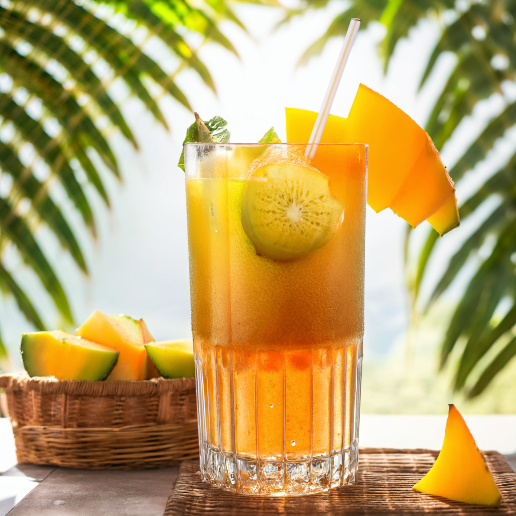 热带水果饮料